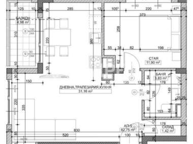 For sale - Apartment in V.Z. Amerikanski kolej,  Sofia