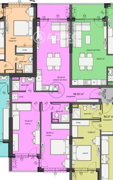 Vânzare - Apartament în Izgrev,  Burgas