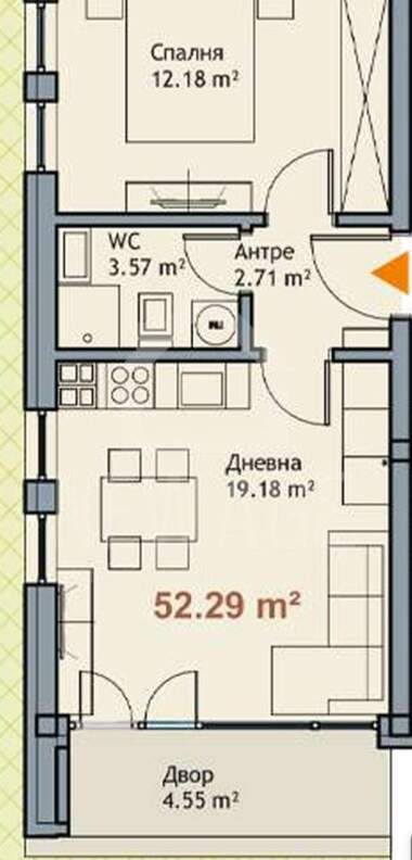 Vânzare - Apartament în Alen mak,  Varna