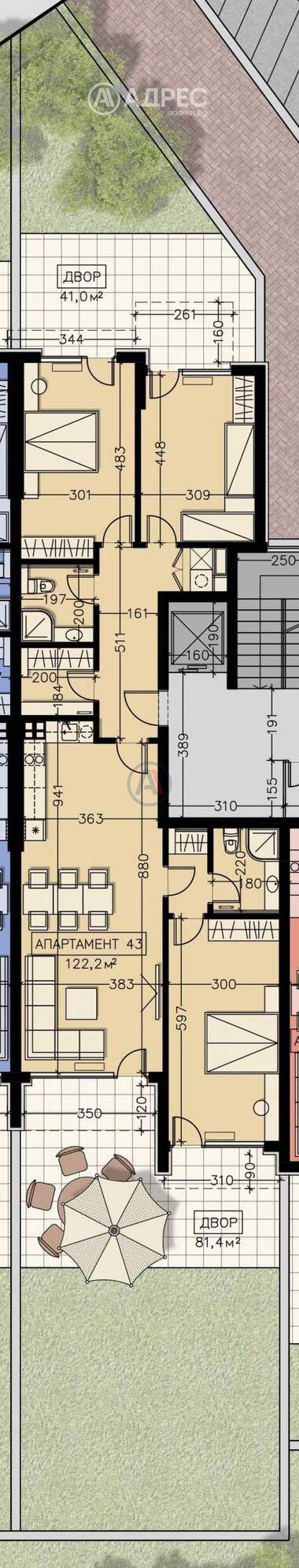 Satış - Apartman olarak Manastirski livadi-Iztok,  Sofia