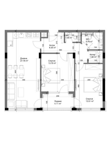 Продажа - Квартира в Аспарухово,  Варна