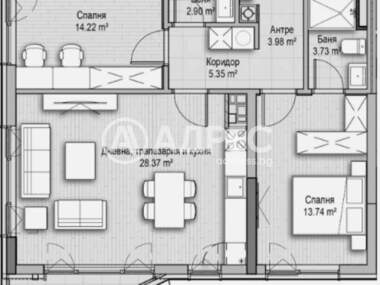 Vânzare - Apartament în Hladilnika,  Sofia