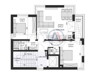 Satış - Apartman olarak Dragalevci,  Sofia
