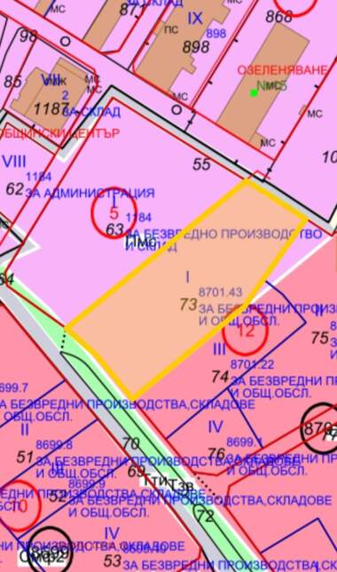 Продажба - Парцел за строителство в Орландовци,  София