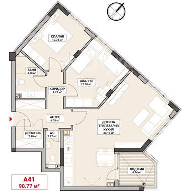 For sale - Apartment in Mladost-4,  Sofia