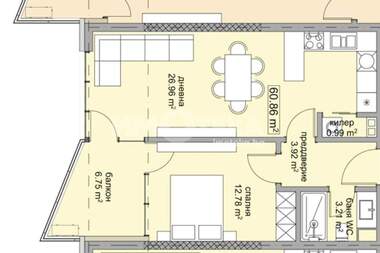 For sale - Apartment in Trakata,  Varna