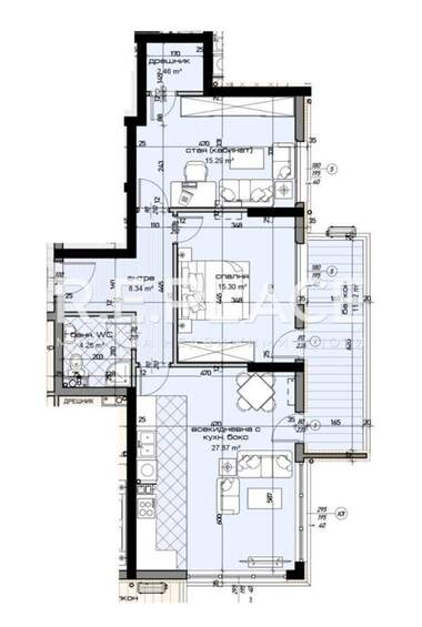 Verkauf - Wohnung in Mladost 1,  Warna