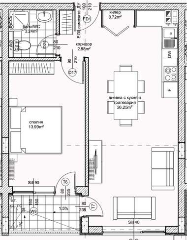 Продажба - Апартамент във Възраждане 1,  Варна
