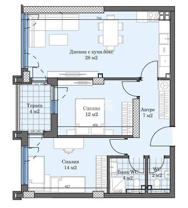 Vânzare - Apartament în Kărșiaka,  Plovdiv