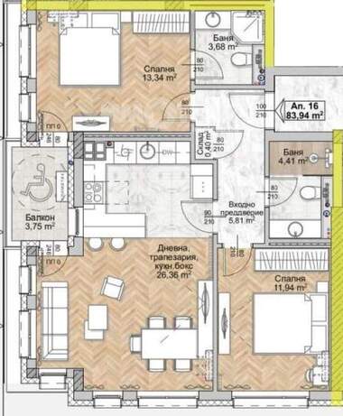 For sale - Apartment in Liulin-8,  Sofia