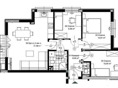 For sale - Apartment in Vazrajdane 3,  Varna