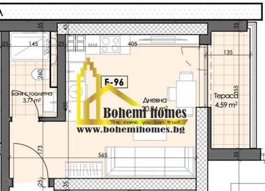 Satış - Apartman olarak Karşiaka,  Plovdiv