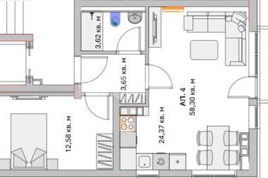 Satış - Apartman olarak Malinova Dolina,  Sofia