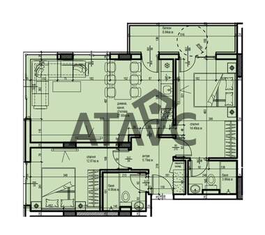 Verkauf - Wohnung in Hristo Smirnenski,  Plowdiw