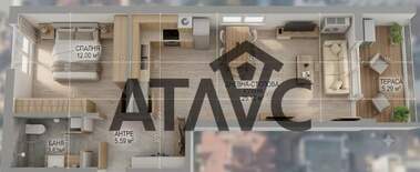 Satış - Apartman olarak Kiuçuk Parij,  Plovdiv