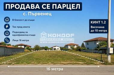 Vânzare - Teren de construcții în Părveneț,  Plovdiv