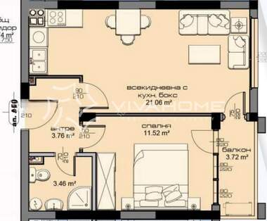 For sale - Apartment in Kaysieva gradina,  Varna