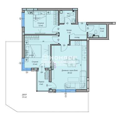 Продажба - Апартамент в Остромила,  Пловдив
