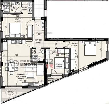 For sale - Apartment in Samara-3,  Stara Zagora