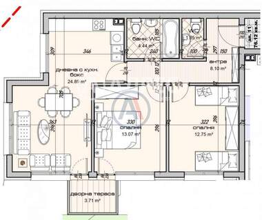 For sale - Apartment in Izgrev,  Varna