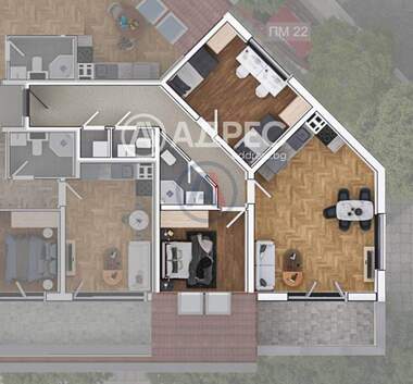 Vânzare - Apartament în Ovcea Kupel 1,  Sofia
