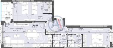 Verkauf - Wohnung in Trakia,  Plowdiw