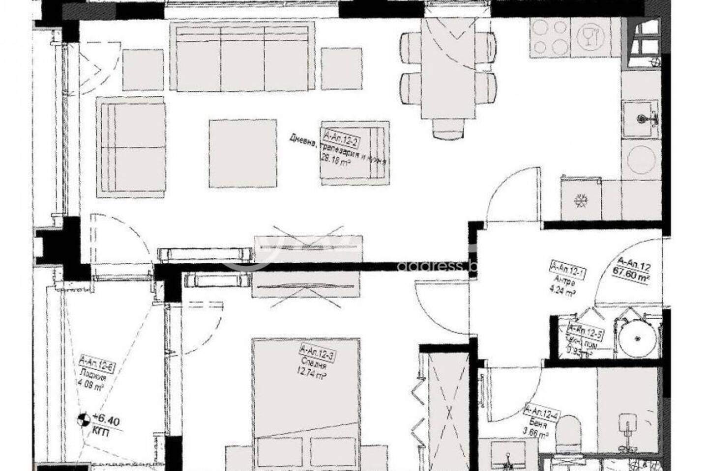 İki odalı Apartman olarak Malinova Dolina, Sofia – fotoğraf 3