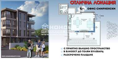 Satış - Ofis olarak Hristo Smirnenski,  Plovdiv