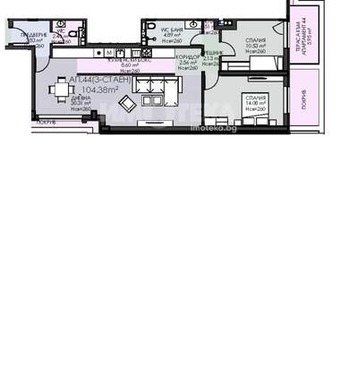 Verkauf - Wohnung in Owtscha Kupel,  Sovia