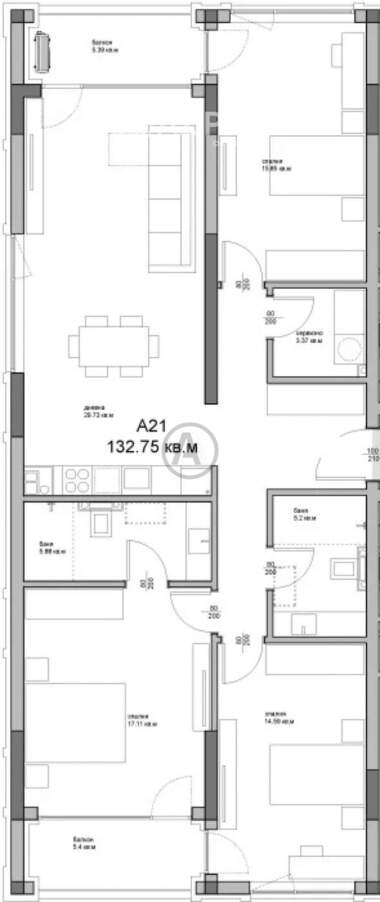 Vânzare - Apartament în Asparuhovo,  Varna