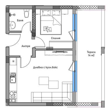 Vânzare - Apartament în Kiuceuk Parij,  Plovdiv