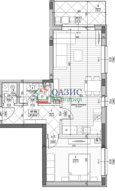 For sale - Apartment in Nessebar,  Burgas