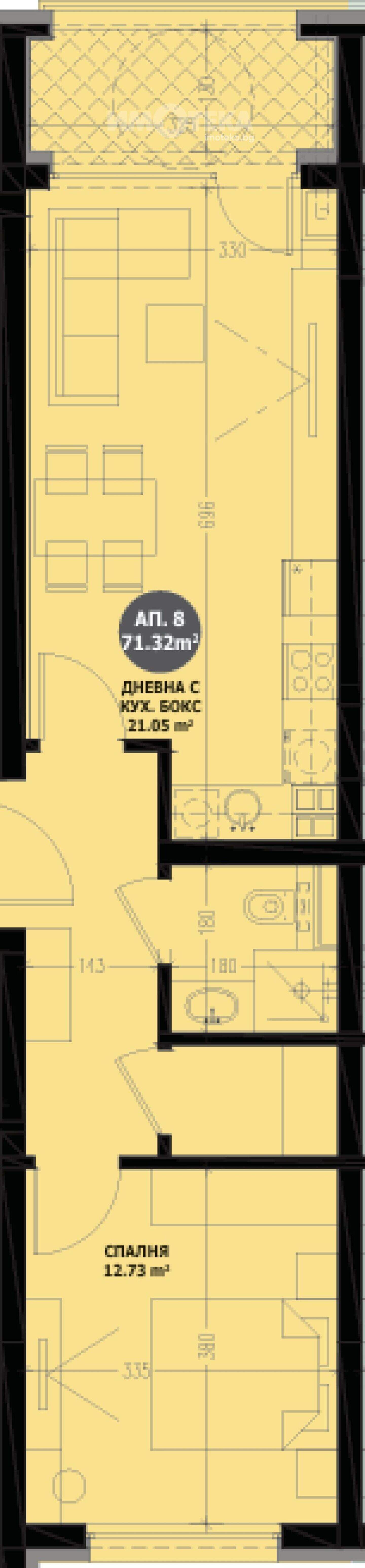 Двустаен Апартамент във Витоша, София – снимка 2