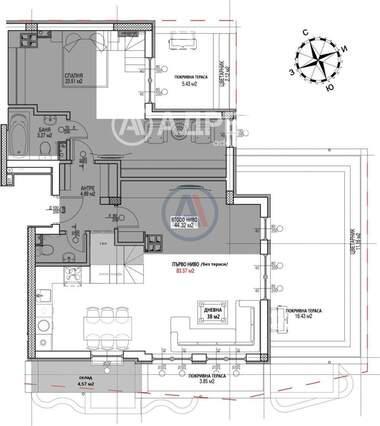 Verkauf - Wohnung in Witoscha,  Sovia