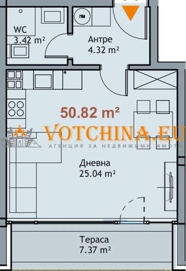 Vânzare - Apartament în Slănceev den,  Varna