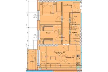 For sale - Apartment in Trakia,  Shumen
