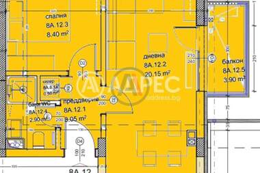 Vânzare - Apartament în Kaîsieva gradina,  Varna