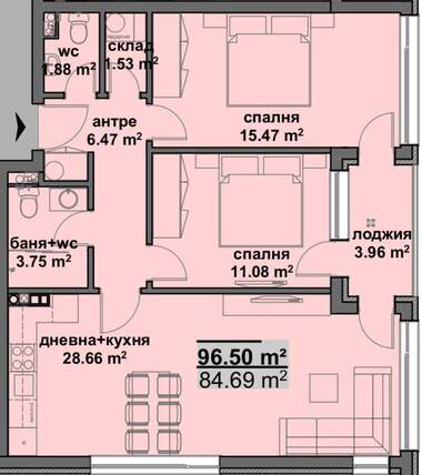 Vânzare - Apartament în Madika,  Burgas