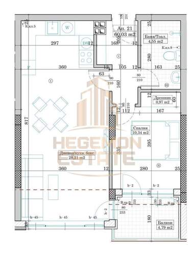 Verkauf - Wohnung in Lewski,  Warna
