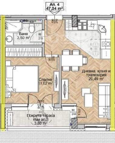 For sale - Apartment in Liulin-8,  Sofia