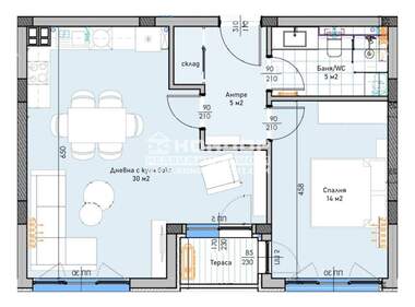 Vânzare - Apartament în Ostromila,  Plovdiv