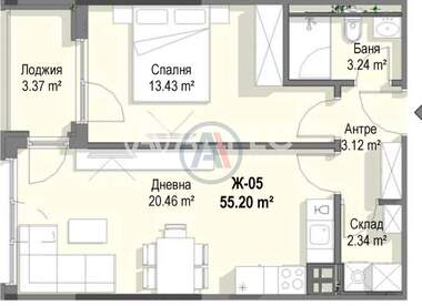 Verkauf - Wohnung in Krastowa wada,  Sovia