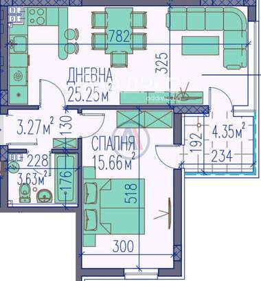 Vânzare - Apartament în Trakia,  Plovdiv