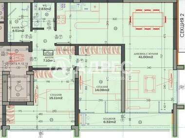 Vânzare - Apartament în Trakia,  Plovdiv