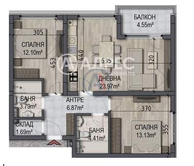 Verkauf - Wohnung in Owtscha Kupel,  Sovia