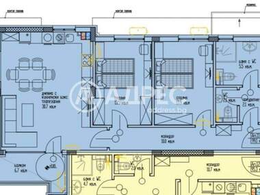 Vânzare - Apartament în Akceelar,  Varna