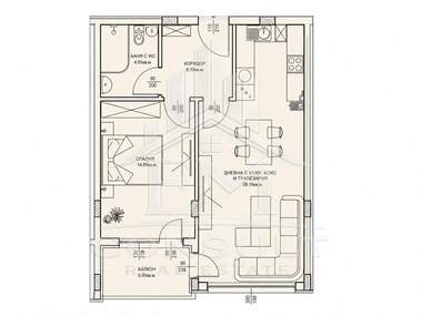 Vânzare - Apartament în Veselceane,  Kărdjali