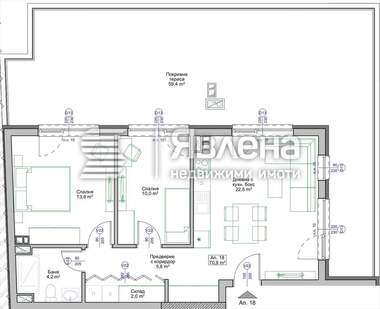 For sale - Apartment in Pomorie,  Burgas