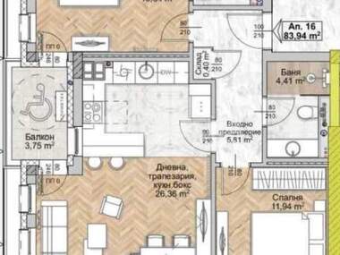 For sale - Apartment in Liulin-8,  Sofia