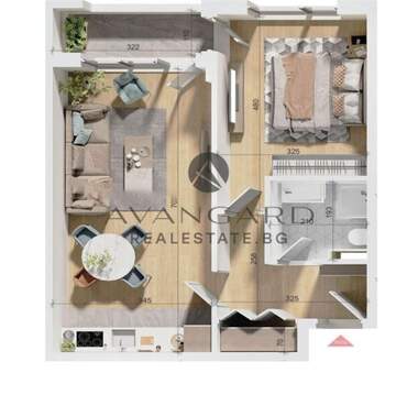 For sale - Apartment in Trakia,  Plovdiv